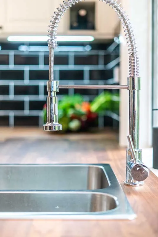 Architectural kitchen detail photographed by Digital Edge Media